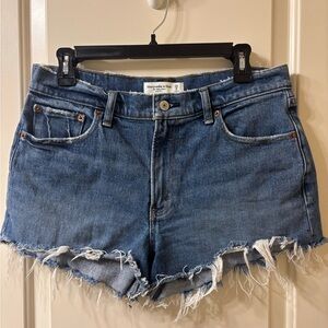 A&F Mid Rise Mom Short